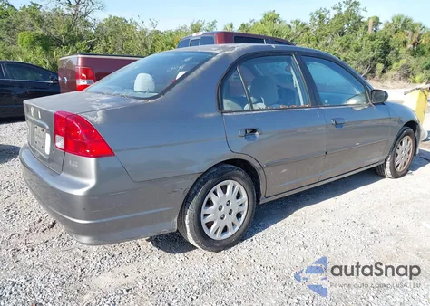 2004 Honda Civic Lx from USA, damaged, VIN 2HGES16684H502937
